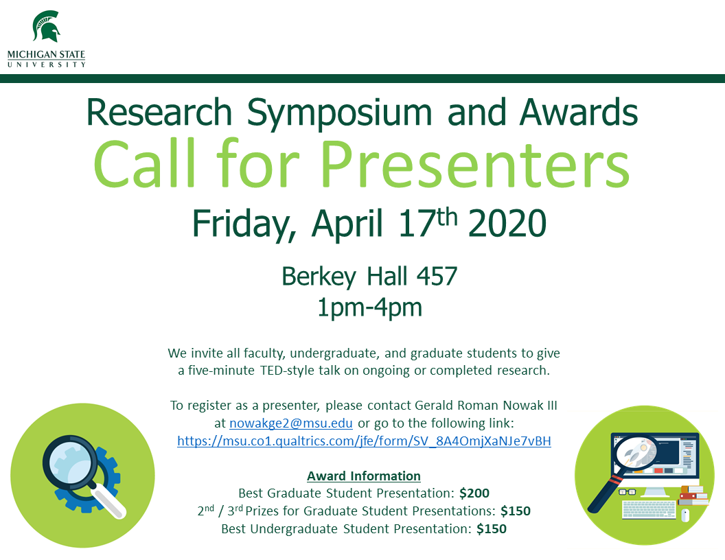 2020 Research Symposium Call for Presenters