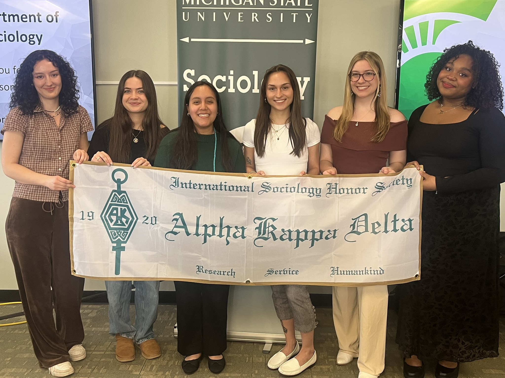 MSU Sociology inducts new members into honor society