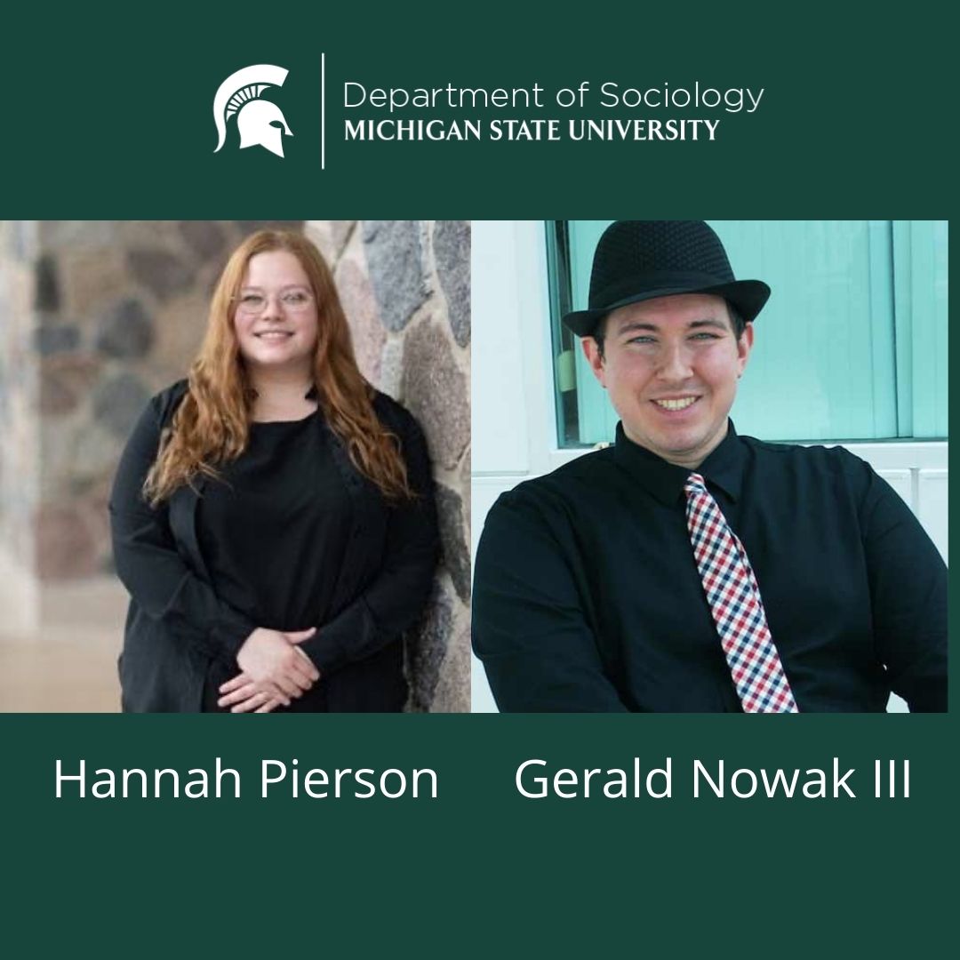 Sociology PhD students Gerald Nowak and Hannah Pierson published in Public Health Post