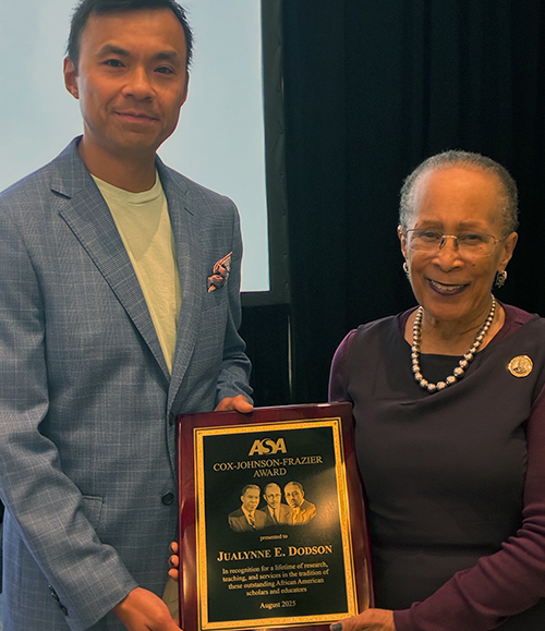 MSU Sociology Professor Emerita awarded the American Sociological Association's Distinguished Professor Award