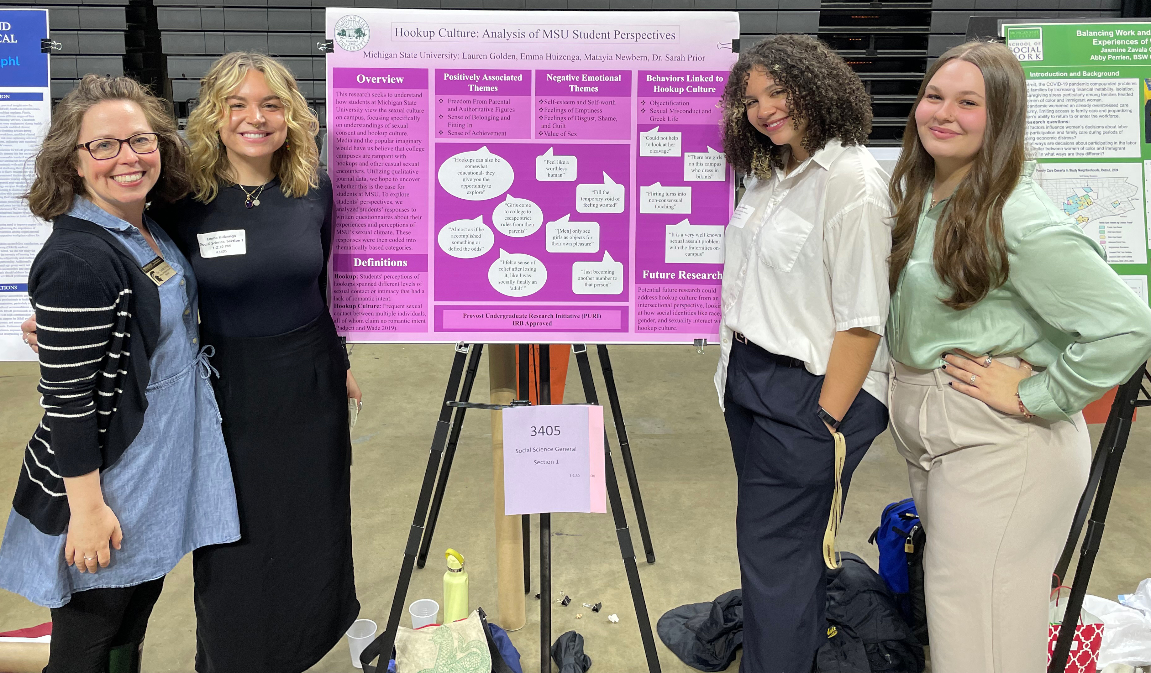 New publication by Dr. Sarah Prior, undergraduate researchers explores “hookup culture”